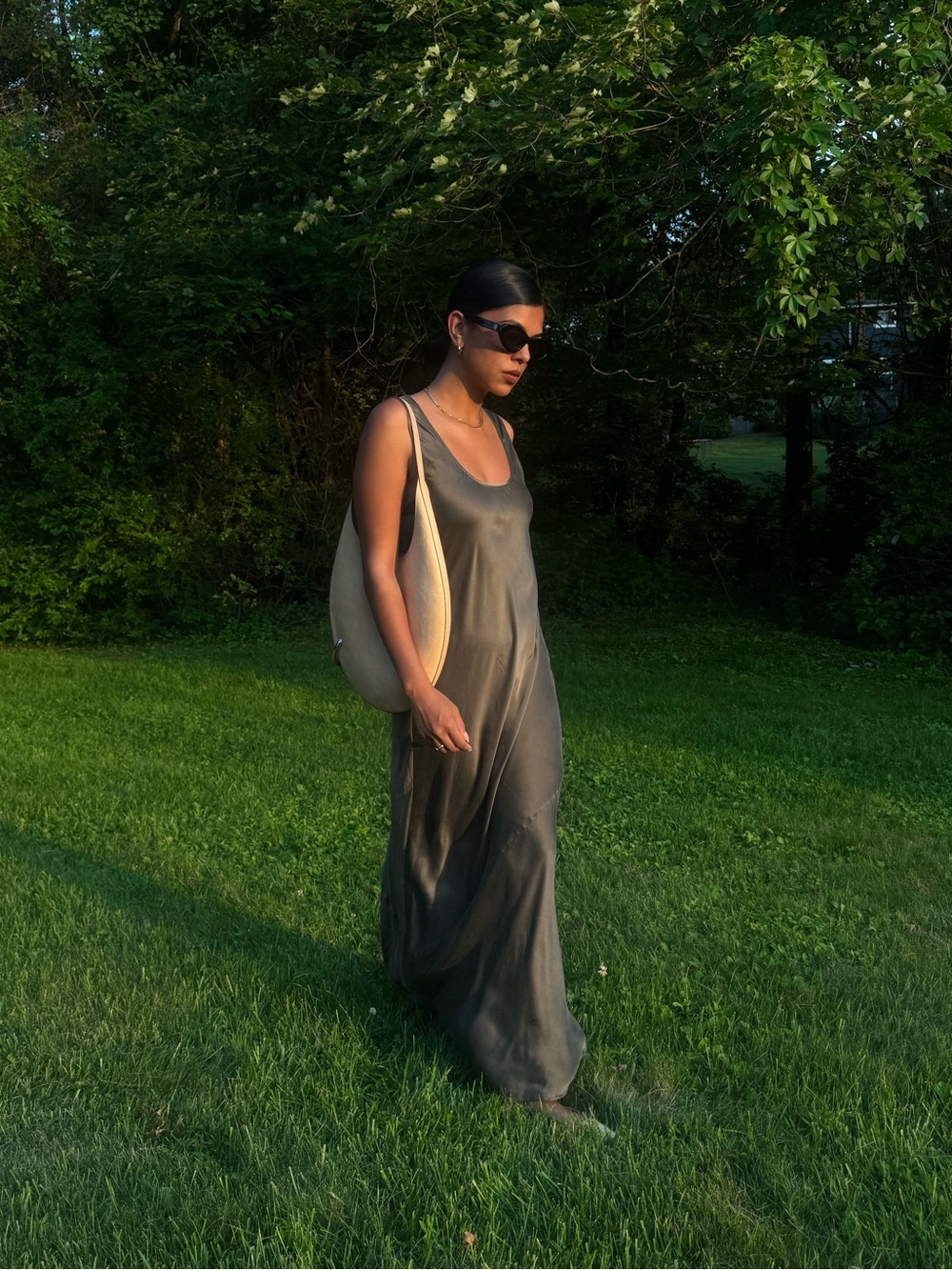 DISSH Olive Green Scoop Neck Tank